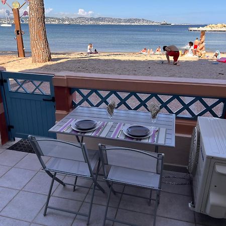 French Riviera 1 Bedroom On The Beach Facing Cannes Теуль-сюр-Мер Экстерьер фото